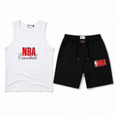 تاپ و شلوارک اسپرت مردانه یوسف مدل NBA لطیف و بادوام