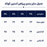 پیراهن آستین کوتاه پهار خانه مردانه یوسف مدل 1405 Tehran قواره دار و خنک